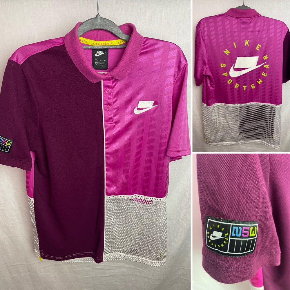 NIKE NSW Short Sleeve Athletic Polo [SIZE SMALL]